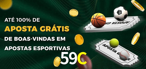 59C Ate 100% de Aposta Gratis