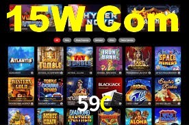 59C: Jogos de Caça-Níqueis-Altas Recompensas, Roleta-Velocidade, Blackjack-Desafios Máximos